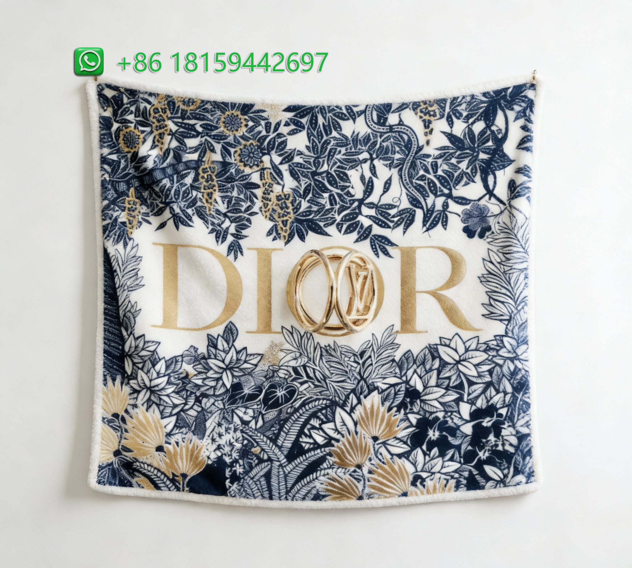 Dior Throw Blankets